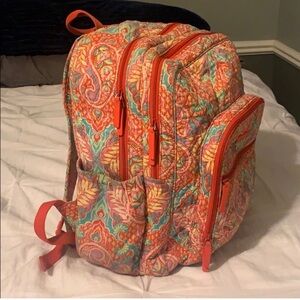 Vera Bradley Multicolor Paisley Backpack XL size